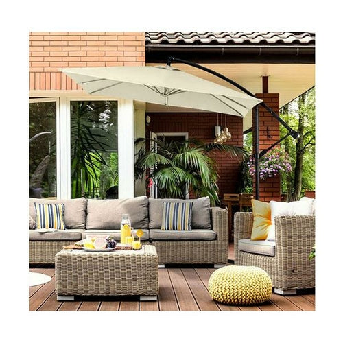 Milano Outdoor Umbrella Cantilever Garden Deck Patio Shade - GHAVASTORE