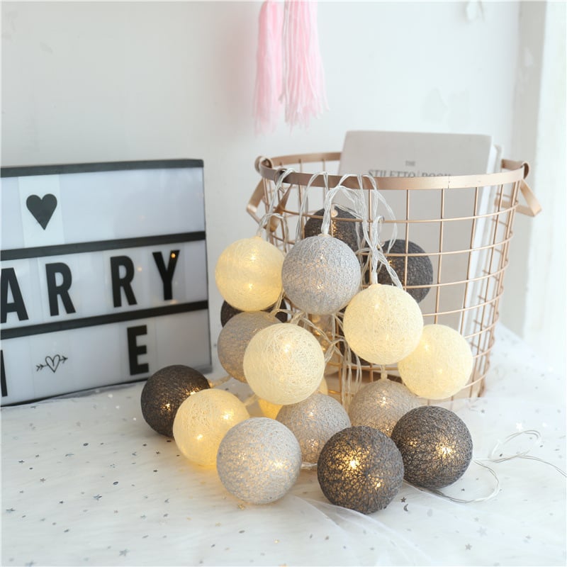 LED Cotton Thread Starry Lanterns - GHAVASTORE