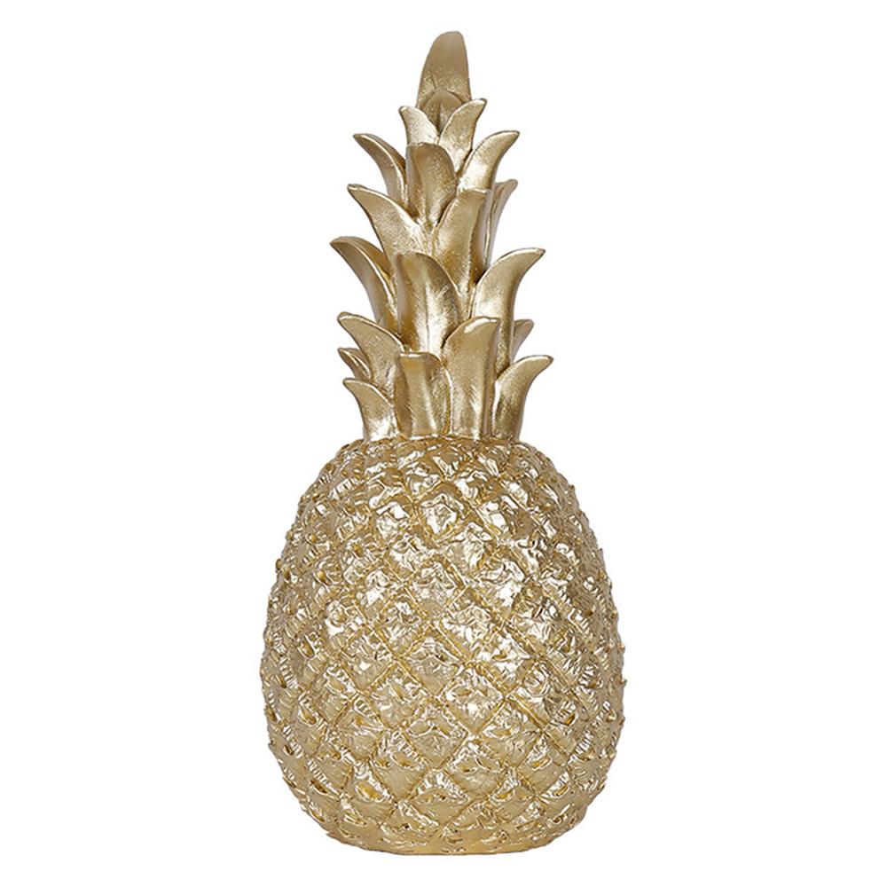 Gold Pineapple Resin Window Display Decor - GHAVASTORE