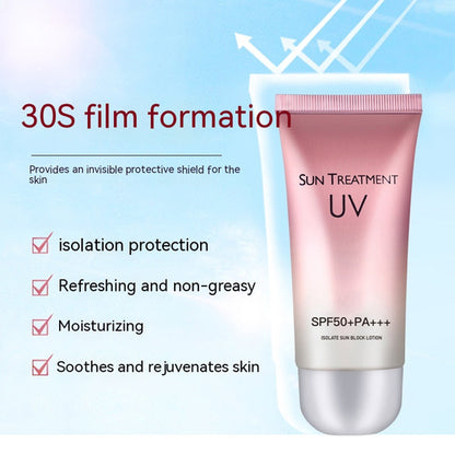 Sunscreen SPF50 Isolation UV Protection Summer - GHAVASTORE