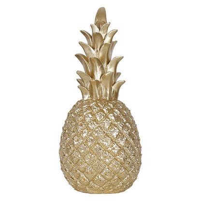 Gold Pineapple Resin Window Display Decor - GHAVASTORE