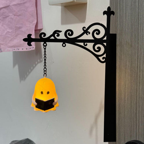 T Library Bookshelf Lighting Lantern Metal Craftwork - GHAVASTORE