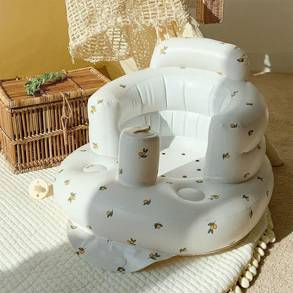 Inflatable Baby Chair for Dining & Bath - GHAVASTORE