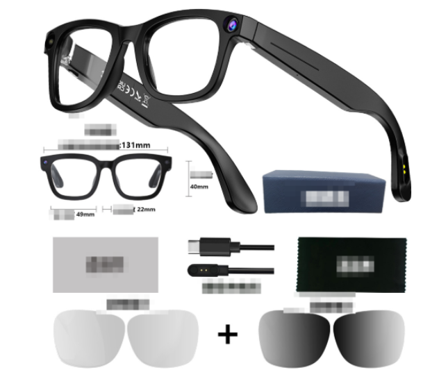 AI Camera Smart Glasses - GHAVASTORE