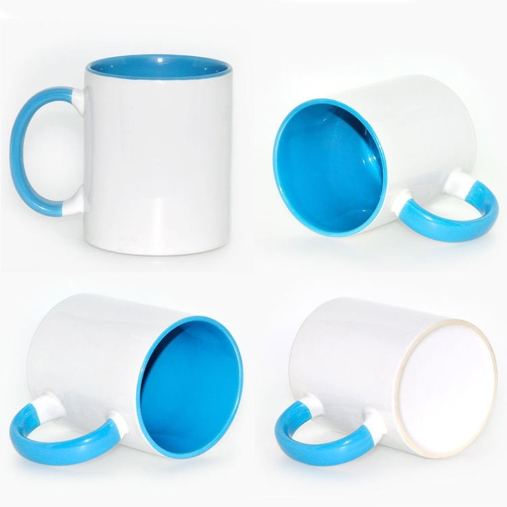 11oz Sublimation Stylish Coffee Color Mug - GHAVASTORE