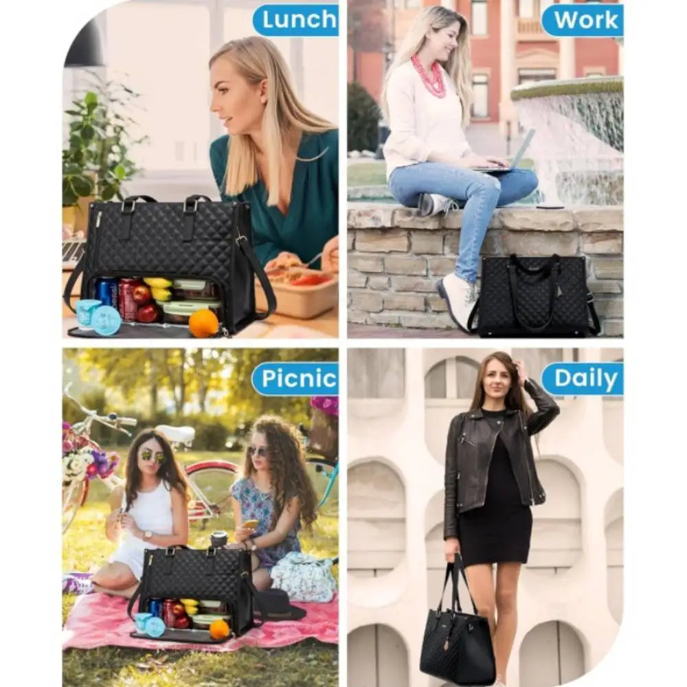 Women's Insulated Lunch Bag - GHAVASTORE