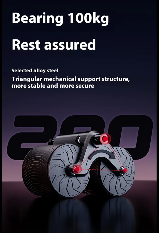 Automatic Rebound Abdominal Wheel - GHAVASTORE
