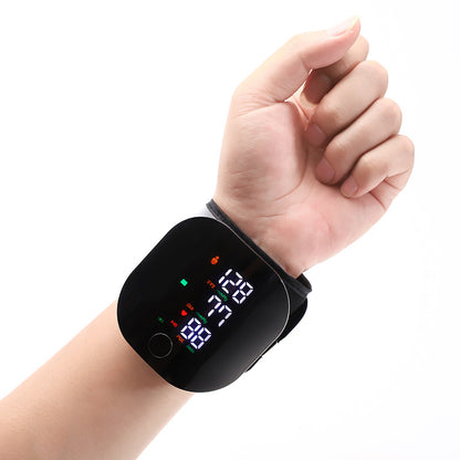 Rechargeable Backlight Wrist Blood Pressure Monitor - GHAVASTORE