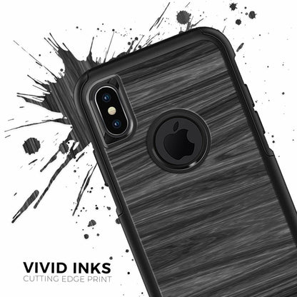 Dark Slate Wood - Skin Kit for the iPhone OtterBox Cases - GHAVASTORE