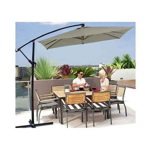 Milano Outdoor Umbrella Cantilever Garden Deck Patio Shade - GHAVASTORE