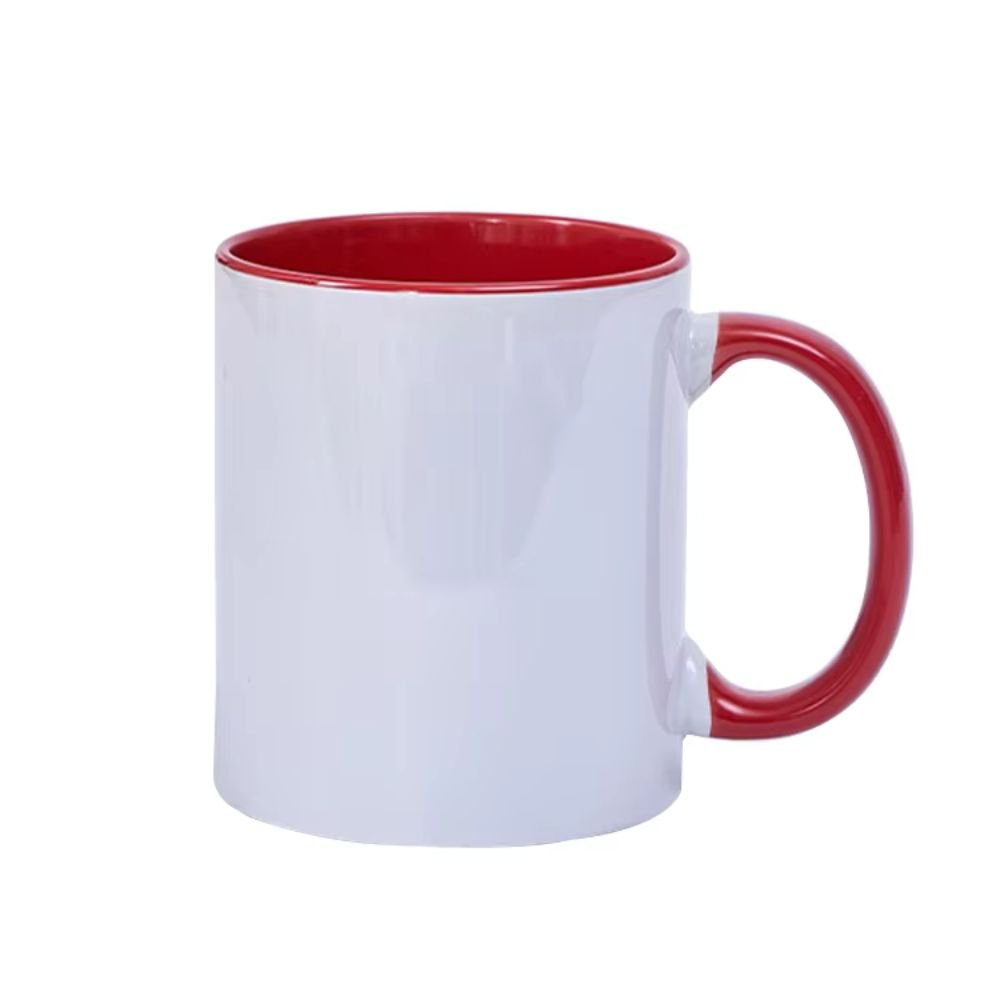 11oz Sublimation Stylish Coffee Color Mug - GHAVASTORE