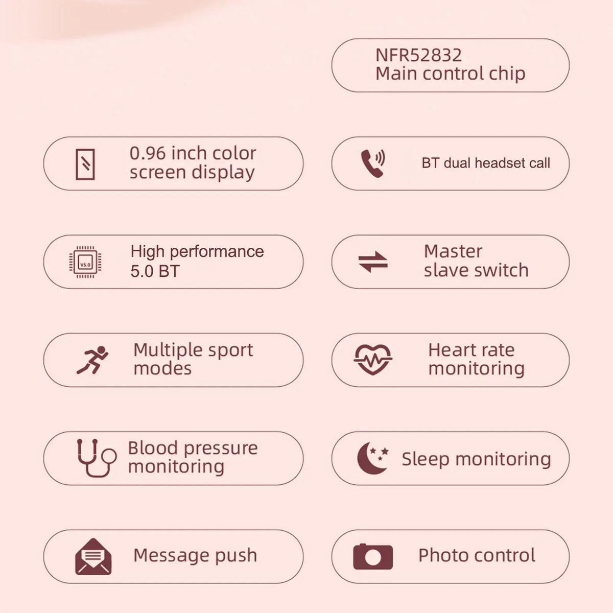 2-In-1 Smart Watch & Earbuds Fitness True Wireless Combo - GHAVASTORE