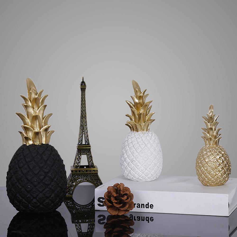 Gold Pineapple Resin Window Display Decor - GHAVASTORE