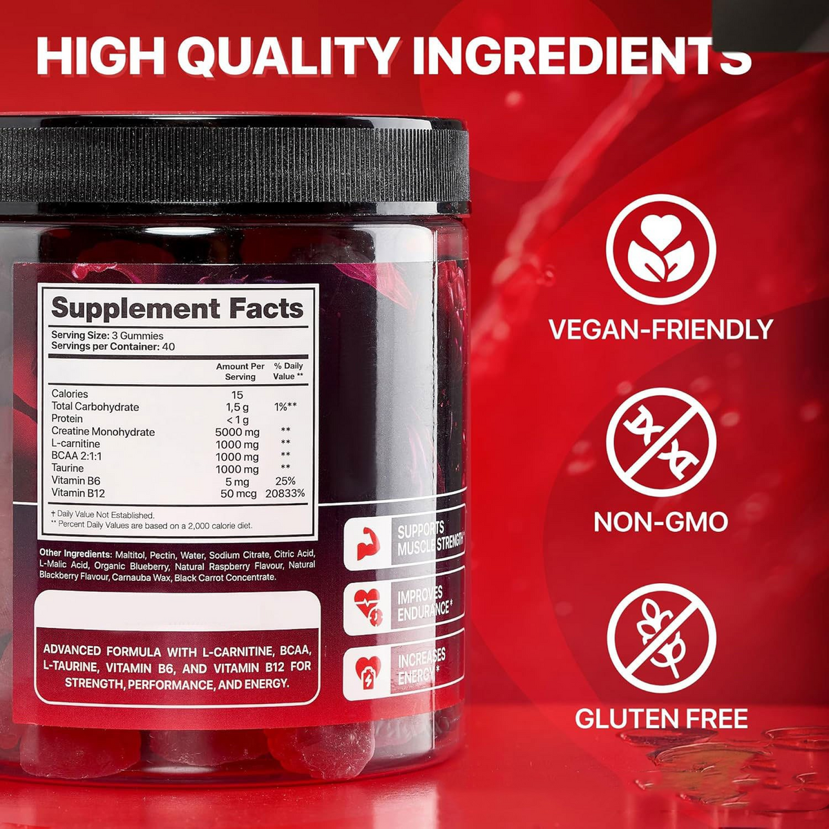 Muscle Boost Gummies - GHAVASTORE
