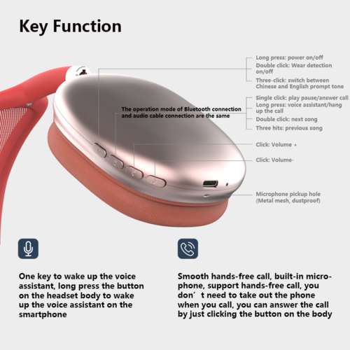 Wireless Sport Bluetooth Headphones with in Ear Detect Function - GHAVASTORE