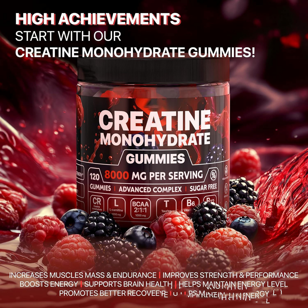 Muscle Boost Gummies - GHAVASTORE