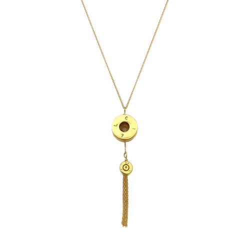 Bullet Tassel Necklace - GHAVASTORE