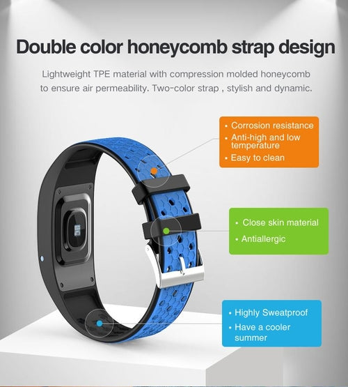 Smart Fit Sporty Fitness Tracker and Waterproof Swimmers Watch - GHAVASTORE