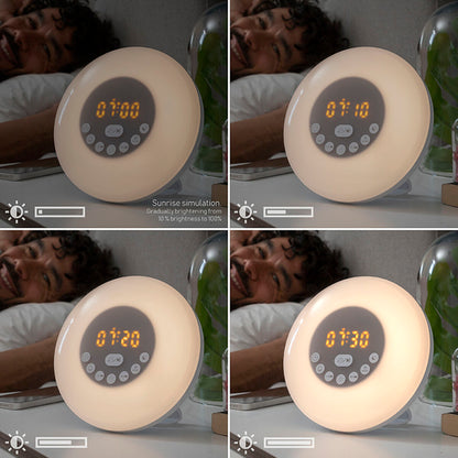 Rechargeable Sunrise Alarm Clock with Speaker Sunrilk InnovaGoods - GHAVASTORE