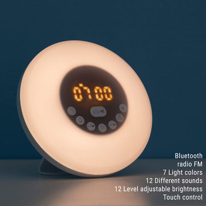 Rechargeable Sunrise Alarm Clock with Speaker Sunrilk InnovaGoods - GHAVASTORE