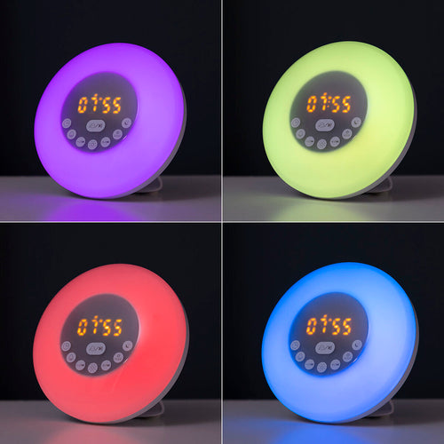 Rechargeable Sunrise Alarm Clock with Speaker Sunrilk InnovaGoods - GHAVASTORE