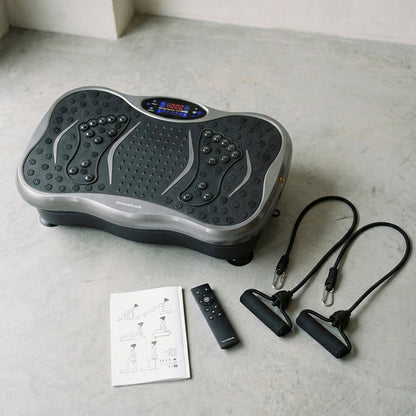 Vibration Platform with Speaker, Resistance Bands and Remote Control - GHAVASTORE